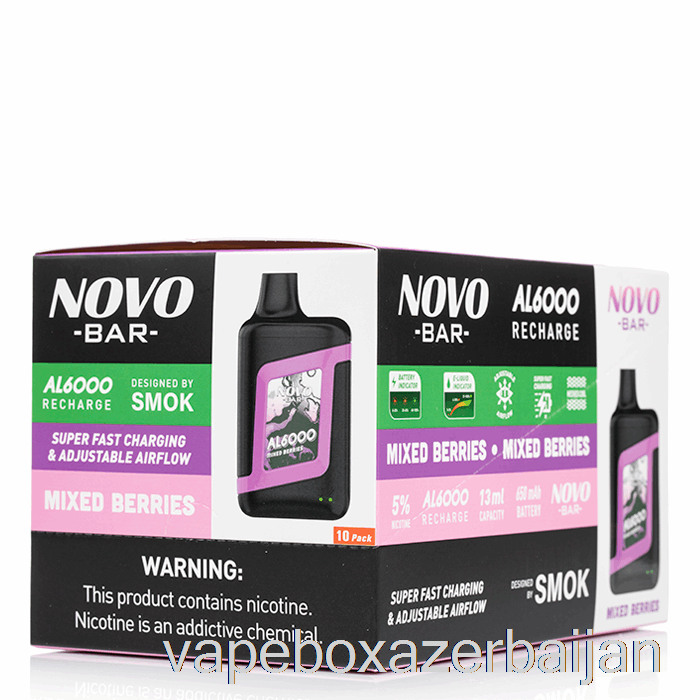 Vape Baku [10-Pack] SMOK Novo Bar AL6000 Disposable